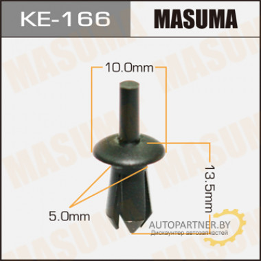 Клипса пластиковая MASUMA (RENAULT 7703072116)  / KE166