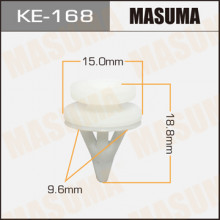 Клипса пластиковая MASUMA (RENAULT 7703077250)  / KE168
