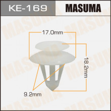 Клипса пластиковая MASUMA (GENERAL MOTORS 2345957)  / KE169