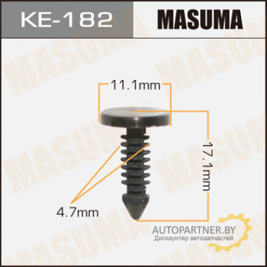 Клипса пластиковая MASUMA (FORD 20413107)  / KE182