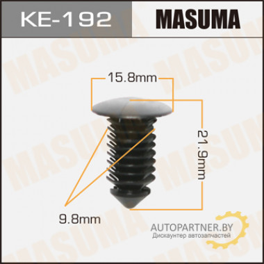 Клипса пластиковая MASUMA (FORD N807721S)  / KE192