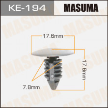 Клипса пластиковая MASUMA (GENERAL MOTORS 6270163)  / KE194