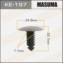 Клипса пластиковая MASUMA (FORD 388904S)  / KE197
