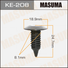Клипса пластиковая MASUMA (GENERAL MOTORS 21094146)  / KE208