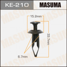 Клипса пластиковая MASUMA (FORD 6341859)  / KE210