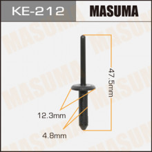 Клипса пластиковая MASUMA (VAG 17585357701C)  / KE212