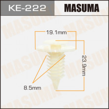 Клипса пластиковая MASUMA (CHRYSLER 6503709)  / KE222