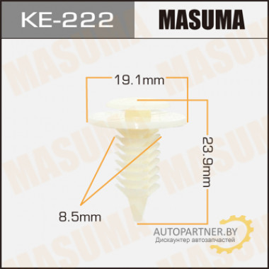 Клипса пластиковая MASUMA (CHRYSLER 6503709)  / KE222