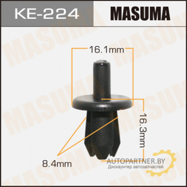 Клипса пластиковая MASUMA (GENERAL MOTORS 15733971)  / KE224
