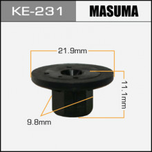 Клипса пластиковая MASUMA (VAG N90757901)  / KE231
