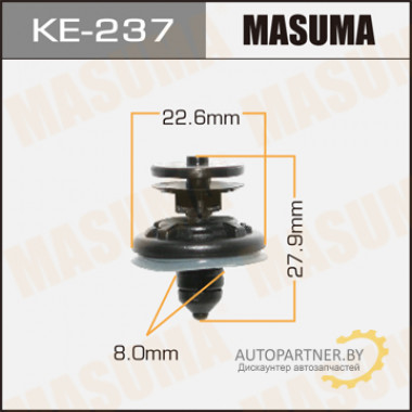 Клипса пластиковая MASUMA (VAG 6Q0868243)  / KE237