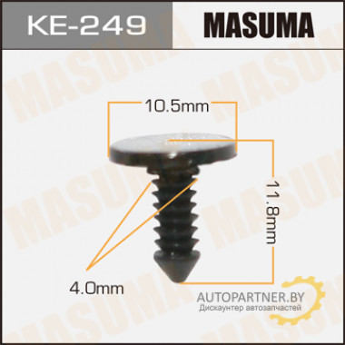 Клипса пластиковая MASUMA (GENERAL MOTORS 8731909)  / KE249