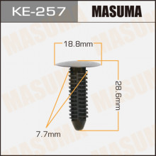 Клипса пластиковая MASUMA (GENERAL MOTORS 15975244)  / KE257