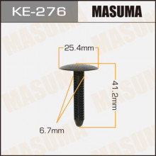 Клипса пластиковая MASUMA (FORD N804349S)  / KE276