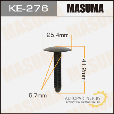 Клипса пластиковая MASUMA (FORD N804349S)  / KE276
