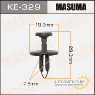 Клипса пластиковая MASUMA (CHRYSLER 6506132AA)  / KE329