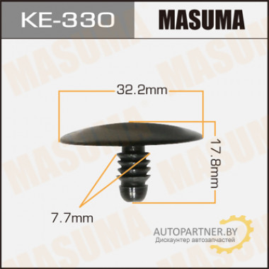 Клипса пластиковая MASUMA (CHRYSLER 2998430)  / KE330