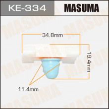 Клипса пластиковая MASUMA (VAG 3A0853575)  / KE334