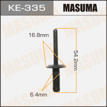 Клипса пластиковая MASUMA (FORD N804759S)  / KE335