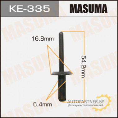 Клипса пластиковая MASUMA (FORD N804759S)  / KE335