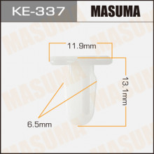 Клипса пластиковая MASUMA (BMW 51471840960)  / KE337
