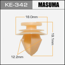 Клипса пластиковая MASUMA (RENAULT 6001549265)  / KE342
