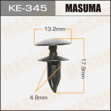 Клипса пластиковая MASUMA (CHRYSLER 22566221)  / KE345