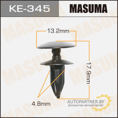Клипса пластиковая MASUMA (CHRYSLER 22566221)  / KE345