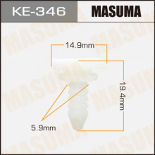 Клипса пластиковая MASUMA (VAG 191853577A)  / KE346