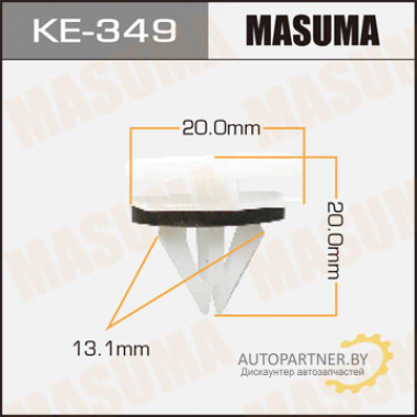 Клипса пластиковая MASUMA (GENERAL MOTORS 11518357)  / KE349