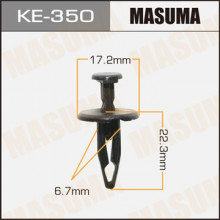 Клипса пластиковая MASUMA (GENERAL MOTORS 10134407)  / KE350