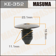 Клипса пластиковая MASUMA (VAG 1H0867199A)  / KE352