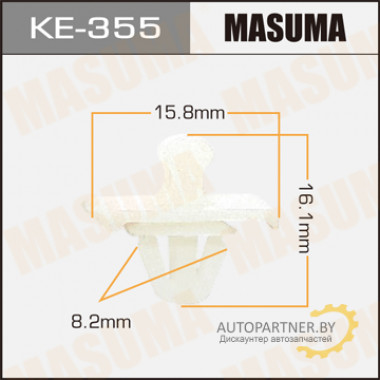 Клипса пластиковая MASUMA (MERCEDES-BENZ A0019884481)  / KE355