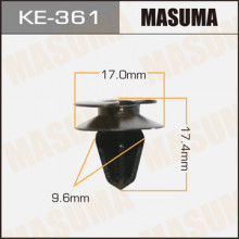 Клипса пластиковая MASUMA (GENERAL MOTORS 2240582)  / KE361