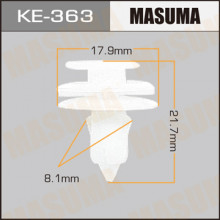 Клипса пластиковая MASUMA (CHRYSLER 6505539AA)  / KE363