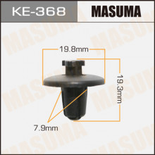 Клипса пластиковая MASUMA (PEUGEOT 7013J0)  / KE368