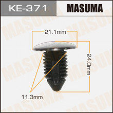 Клипса пластиковая MASUMA (GENERAL MOTORS 22512276)  / KE371