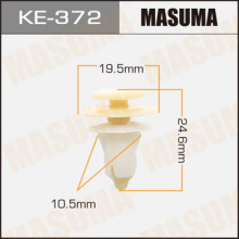 Клипса пластиковая MASUMA (FORD W708621S300)  / KE372