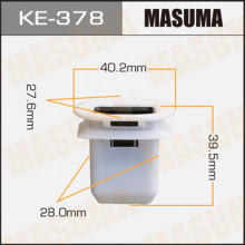 Клипса пластиковая MASUMA (VAG 4L0886373)  / KE378