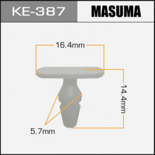 Клипса пластиковая MASUMA (MERCEDES-BENZ A0019889781)  / KE387