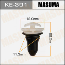 Клипса пластиковая MASUMA (VAG 3C0853585)  / KE391