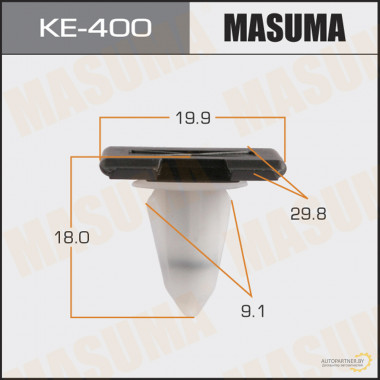 Клипса пластиковая MASUMA (BMW 51718259025)  / KE400