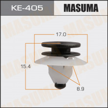 Клипса пластиковая MASUMA (VOLVO 30653441)  / KE405
