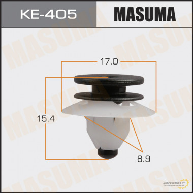 Клипса пластиковая MASUMA (VOLVO 30653441)  / KE405
