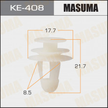 Клипса пластиковая MASUMA (TOYOTA 6777104040)  / KE408