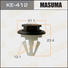 Клипса пластиковая MASUMA (RENAULT 8200389607)  / KE412
