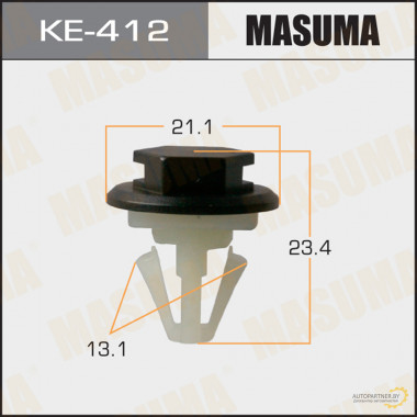 Клипса пластиковая MASUMA (RENAULT 8200389607)  / KE412