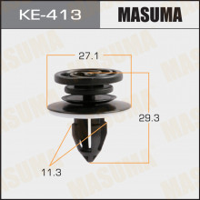 Клипса пластиковая MASUMA (VAG 8E0868243)  / KE413
