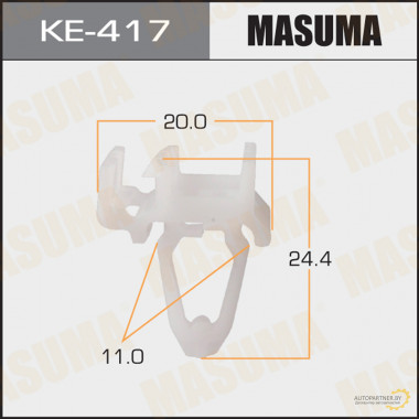 Клипса пластиковая MASUMA (BMW 51777891250)  / KE417