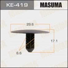 Клипса пластиковая MASUMA (GENERAL MOTORS 11571159)  / KE419